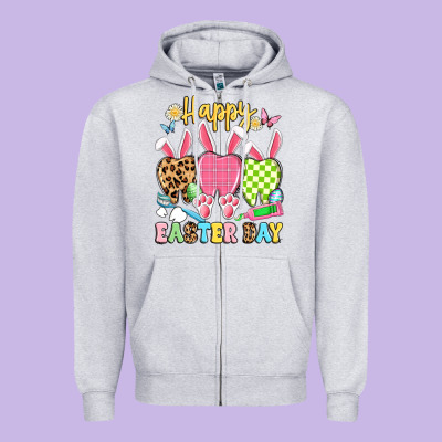 Happy Easter Day Dental Squad Zipper Hoodie Designed By Artiststas