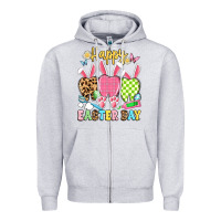 Heather Grey happy easter day dental squad Zipper Hoodie - Artiststas