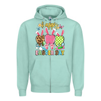 Seafoam happy easter day dental squad Zipper Hoodie - Artiststas