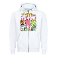 White happy easter day dental squad Zipper Hoodie - Artiststas