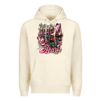 Sandshell Boots never broke my heart Premium Hoodie - HowdyJamesFarm
