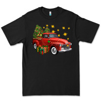 Black christmas truck Premium Tee - FaDigitalArtStudio