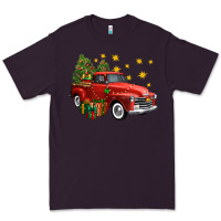 Plum christmas truck Premium Tee - FaDigitalArtStudio