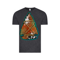 Vintage Black cowhide rusty arrowhead Vintage Tee - Jasminsmagicworld