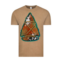Vintage Coffee cowhide rusty arrowhead Vintage Tee - Jasminsmagicworld