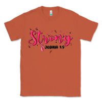 Copper strong joshua 1 9 Classic Tee - MaliasSmallBusiness