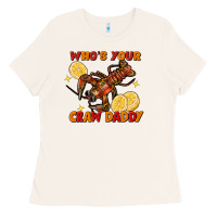 Bone crawfish who's your craw daddy Ladies Tee - FaDigitalArtStudio
