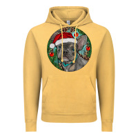 Vintage Mustard Frenchie Christmas Vintage Hoodie - RanaPortraitStore