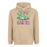 Mushroom Happy Easter with eggs Heavyweight Hoodie - NancyCooperArtShop