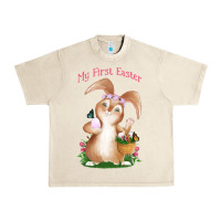 Sandshell Babies First Easter Girls Urban Heavy Tee - Jasminsmagicworld