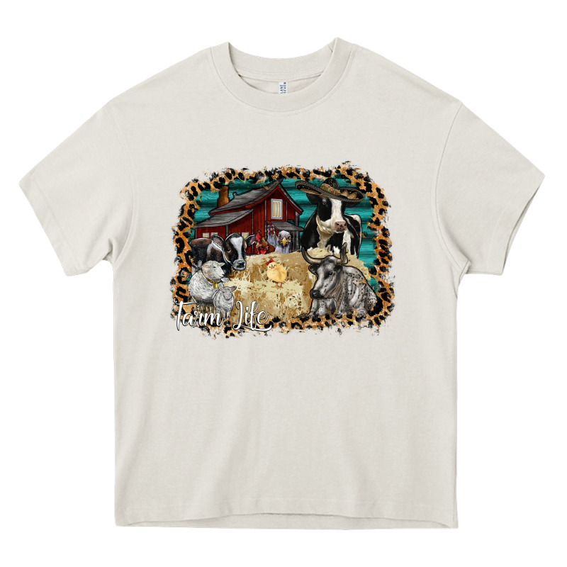 Farm Life 2 Heavy Core Tee by SublimationCraftShop | Teevron
