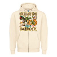 Sandshell roaring in to 100 day of school Zipper Hoodie - Artiststas