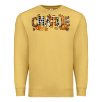 Antique Gold Personalized Fall Autumn Premium Sweatshirt - NancyCooperArtShop