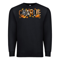 Black Personalized Fall Autumn Premium Sweatshirt - NancyCooperArtShop