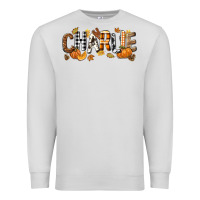 Dove Grey Personalized Fall Autumn Premium Sweatshirt - NancyCooperArtShop
