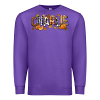 Purple Personalized Fall Autumn Premium Sweatshirt - NancyCooperArtShop