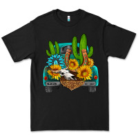 Black western truck Horseshoe Premium Tee - HRA Design Shop
