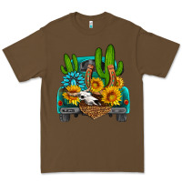 Cacao western truck Horseshoe Premium Tee - HRA Design Shop