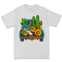 Dove Grey western truck Horseshoe Premium Tee - HRA Design Shop