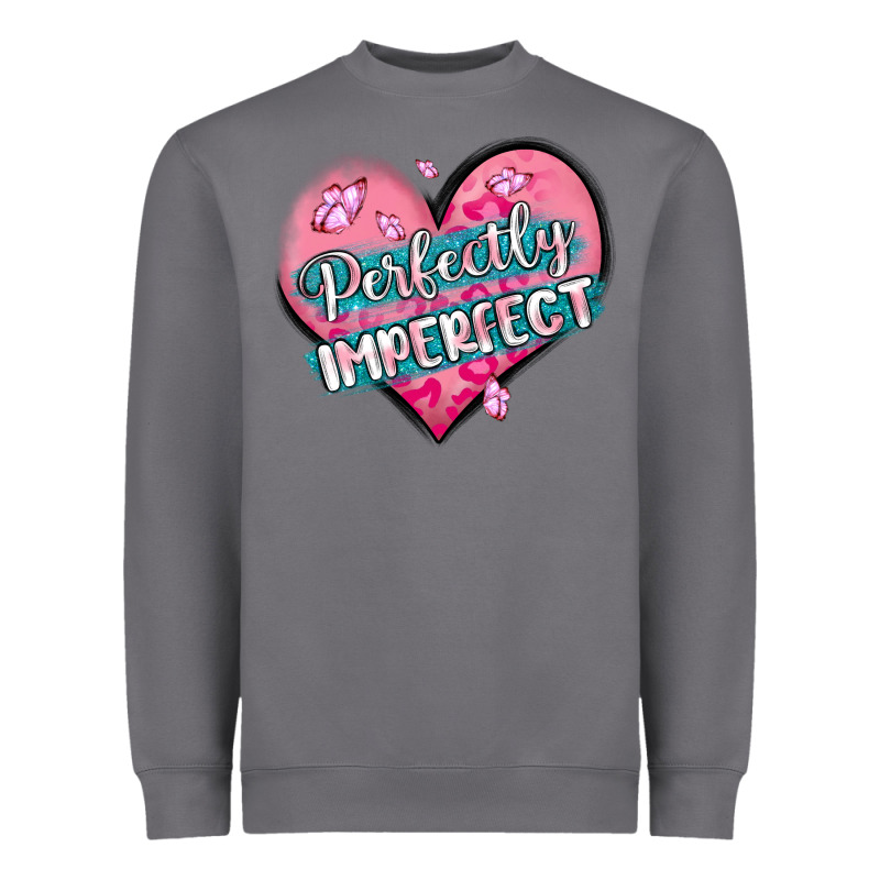 Perfectly Imperfect Heavyweight Sweatshirt by MaliasSmallBusiness | Teevron