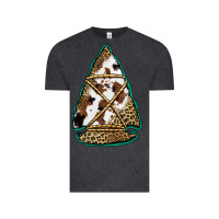 Vintage Black cowhide leopard arrowhead Vintage Tee - Jasminsmagicworld