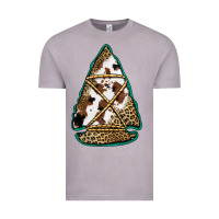 Vintage Zinc cowhide leopard arrowhead Vintage Tee - Jasminsmagicworld