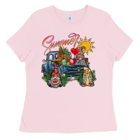 Bubblegum Pink summer Ladies Tee - SublimationCraftShop