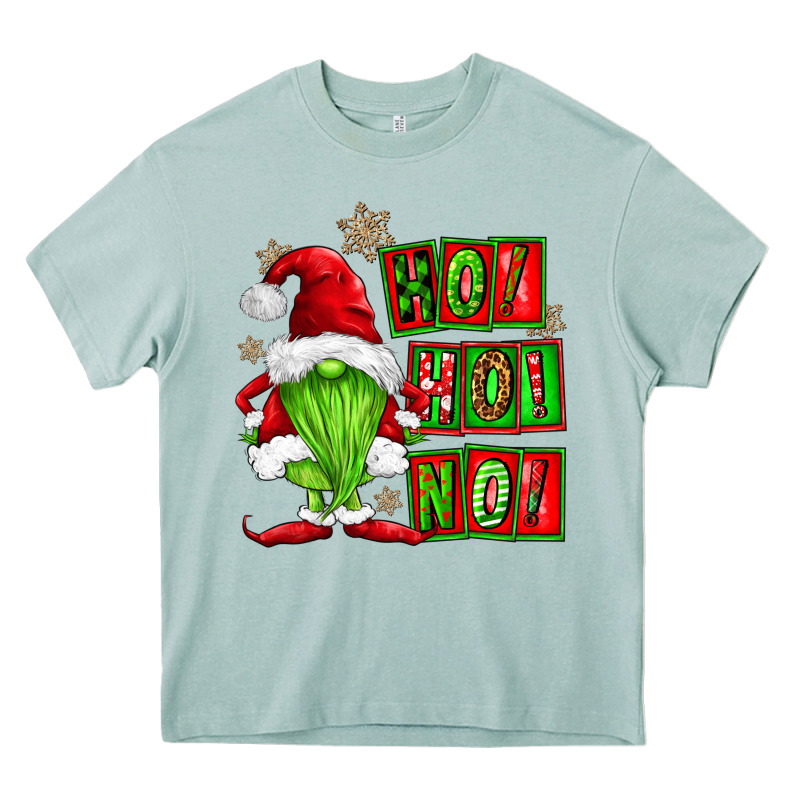 Ho Ho No Christmas Gnomes Heavy Core Tee by FaDigitalArtStudio | Teevron