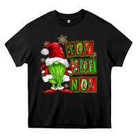 Black ho ho no christmas gnomes Heavy Core Tee - FaDigitalArtStudio