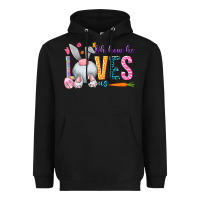 Black Oh how he loves us Heavyweight Hoodie - NancyCooperArtShop