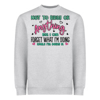 Heather Grey not to brag or anything but i can forget what im d Heavyweight Sweatshirt - MaliasSmallBusiness