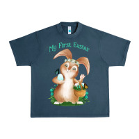 Midnight Navy Babies First Easter Boys Urban Heavy Tee - Jasminsmagicworld
