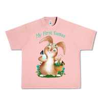 Salmon Babies First Easter Boys Urban Heavy Tee - Jasminsmagicworld