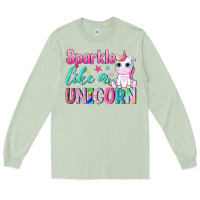 Matcha sparkle like a unicorn Long Sleeve Tee - NancyCooperArtShop