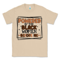 Mushroom powered by the black women before me Classic Tee - MaliasSmallBusiness