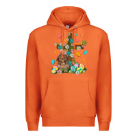 Carrot Western Rabbit with Cross Easter Day Premium Hoodie - HowdyJamesFarm