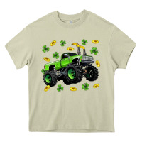 Mossy Monster truck st patricks day Heavy Core Tee - Neo Western