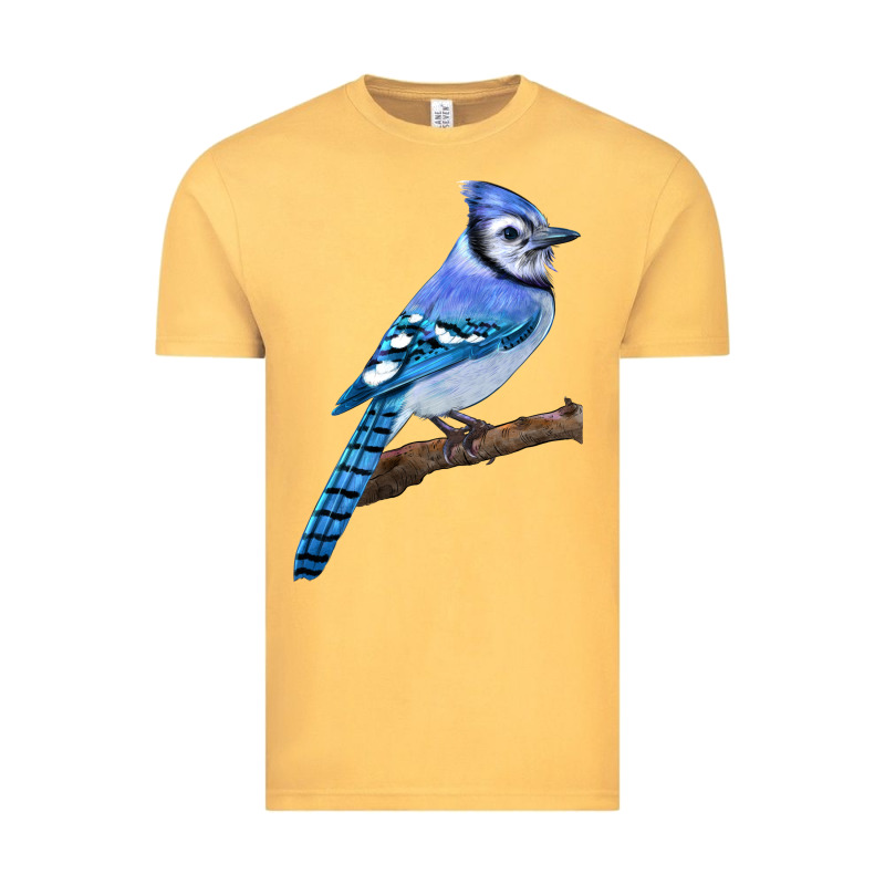 Blue Jay Bird Vintage Tee by LillyAllenDesigns | Teevron