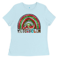 Baby Blue watermelon Ladies Tee - SublimationCraftShop