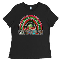 Black watermelon Ladies Tee - SublimationCraftShop