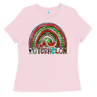 Bubblegum Pink watermelon Ladies Tee - SublimationCraftShop