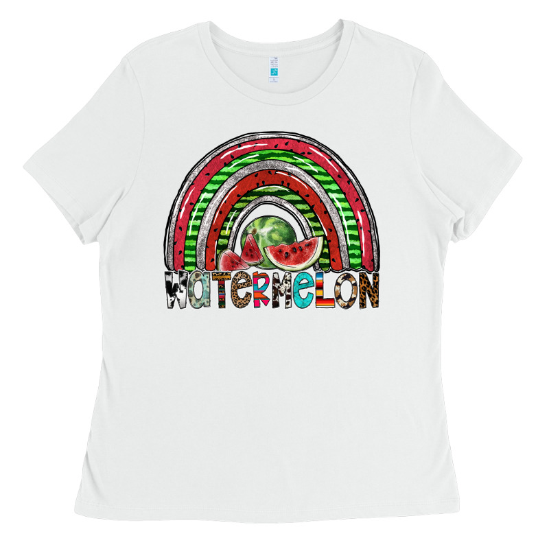 Watermelon Ladies Tee by SublimationCraftShop | Teevron