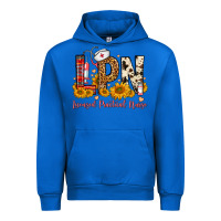 Cobalt Western Lpn Licensed Practical Nurse Urban Hoodie - FaDigitalArtStudio