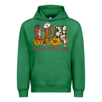 Emerald Western Lpn Licensed Practical Nurse Urban Hoodie - FaDigitalArtStudio