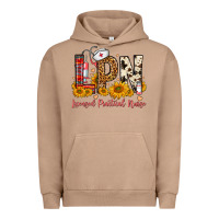 Pigment Burro Western Lpn Licensed Practical Nurse Urban Hoodie - FaDigitalArtStudio