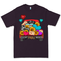 Plum western truck with heart Premium Tee - HRA Design Shop
