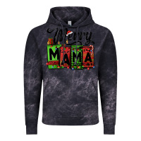 Cloud Black merry mama Christmas Vintage Hoodie - Jasminsmagicworld