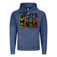 Vintage Denim merry mama Christmas Vintage Hoodie - Jasminsmagicworld