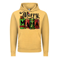 Merry Mama Christmas Vintage Hoodie | Teevron