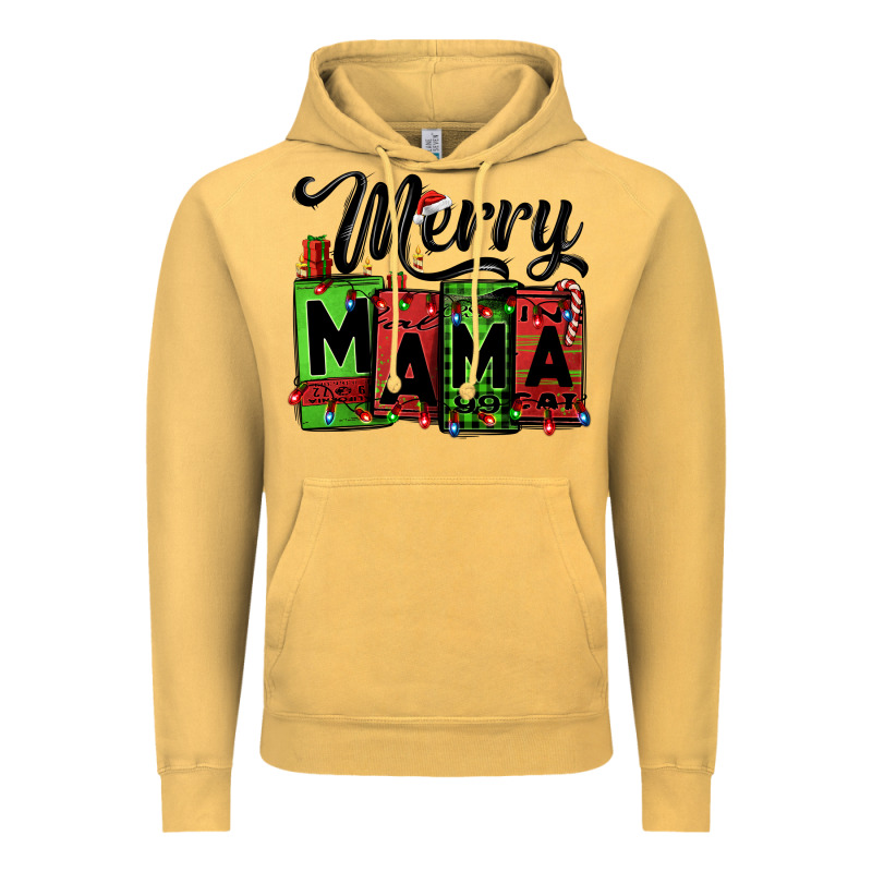 Merry Mama Christmas Vintage Hoodie by Jasminsmagicworld | Teevron